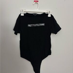 PrettyLittleThing Classic Black Tee Bodysuit